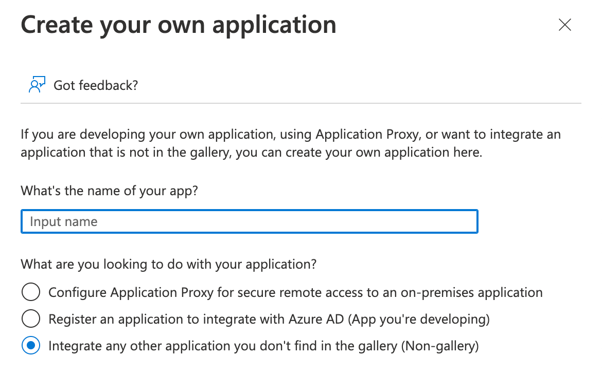 create-non-gallery-enterprise-application